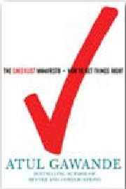 The Checklist Manifesto by Gawande
